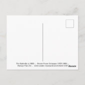 De vlinder (c. 1920) Bessie Pease Gutmann Briefkaart (Achterkant)