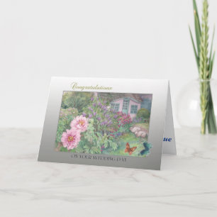 De Vlinder & de Tuin van de Gelukwensen van het Kaart