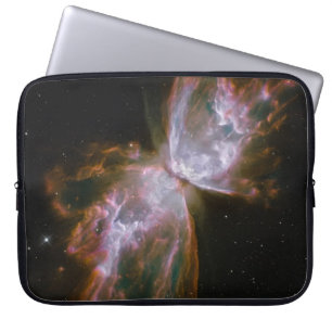 De vlinder gaf Planetarische Nevel gestalte Laptop Sleeve