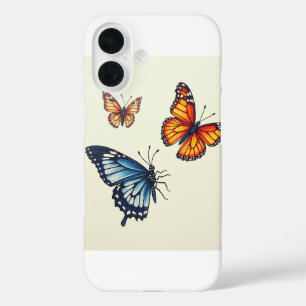 De vlinder iPhone 16 Hoesjes