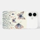 De vlinder iPhone 16 Hoesjes (Achterkant (horizontaal))