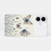 De vlinder iPhone 16 hoezen Hoesje (Achterkant horizontaal)
