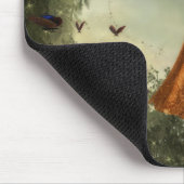 De vlinder Mousepad Muismat (Hoek)