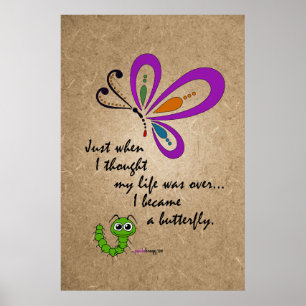De vlinder: Nieuw begin Poster