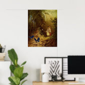 De vlinder poster (Thuiskantoor)