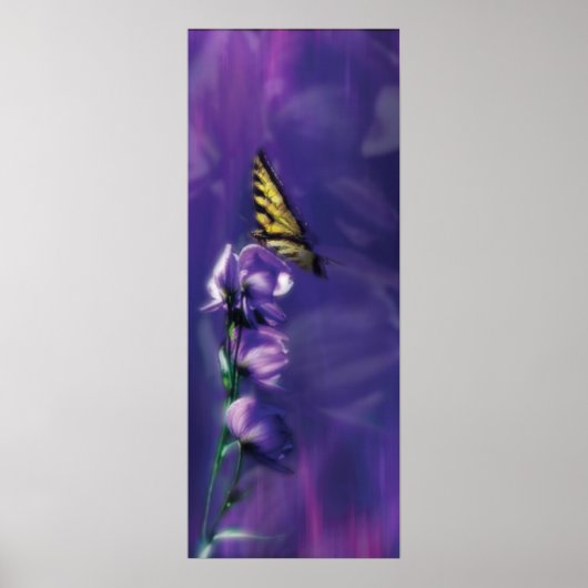 de vlinder poster (Voorkant)