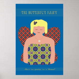 De vlinder poster