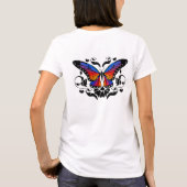 De vlinder t-shirt (Achterkant)
