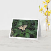 De Vlinder van de binnenplaats Kaart (Gele Bloem)