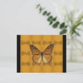 De Vlinder van de monarch Briefkaart (Staand voorkant)