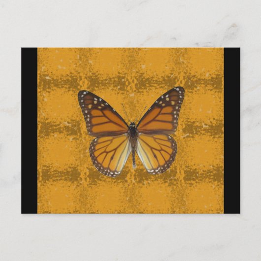 De Vlinder van de monarch Briefkaart (Voorkant)