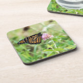 De Vlinder van de monarch Drankjes Onderzetter (Linkerzijde)