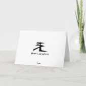 De Vlinder van de monarch Kaart (Achterkant)