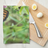 De Vlinder van de monarch Theedoek (Quarter Fold)