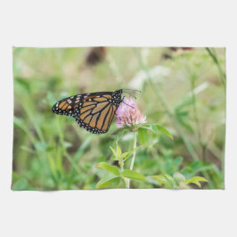 De Vlinder van de monarch Theedoek