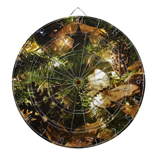 De vlinder van Kerstmis Dartbord (Voorkant)