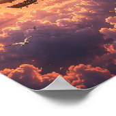 De Vlinder Walvis Poster (Hoek)