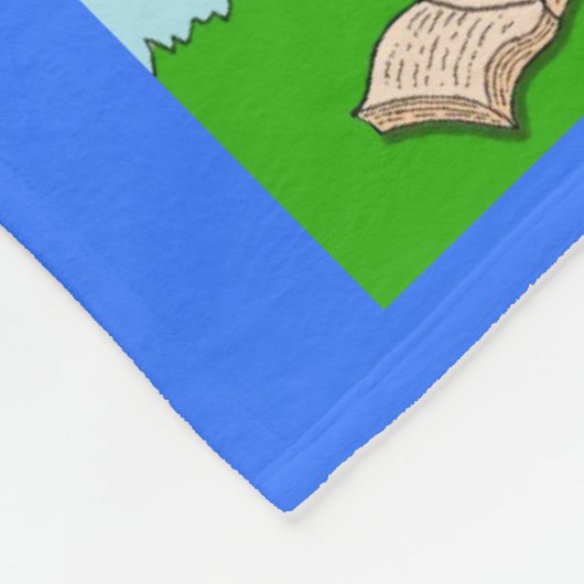 De vlinderboom fleece deken (Hoek)