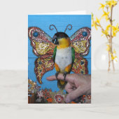 De vlinderkaart 2 van Boingo Kaart (Gele Bloem)