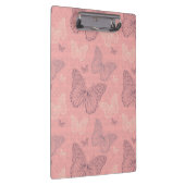 De vlinderroze klembord (Rechts)