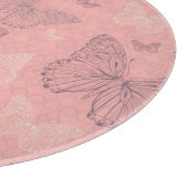 De vlinderroze snijplank (Hoek)