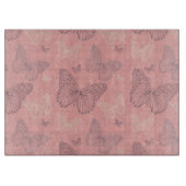 De vlinderroze snijplank (Voorkant)