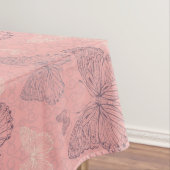 De vlinderroze tafelkleed (Voorbeeld)