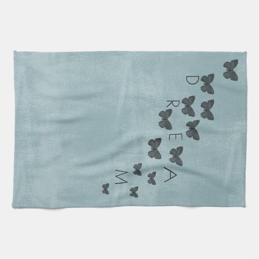 De Vlinders van de droom Theedoek (Horizontaal)