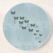 De Vlinders van de droom Zandsteen Onderzetter (Voorkant)