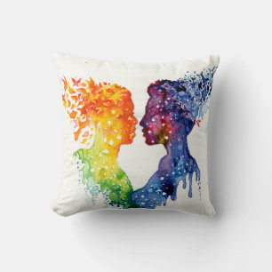 De vlinders van de liefde kussen