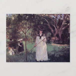 De vlindershunt van Berthe Morisot Briefkaart