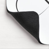 De vlindersymbool van de oneindigheid muismat (Hoek)