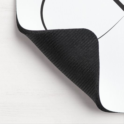 De vlindersymbool van de oneindigheid muismat (Hoek)