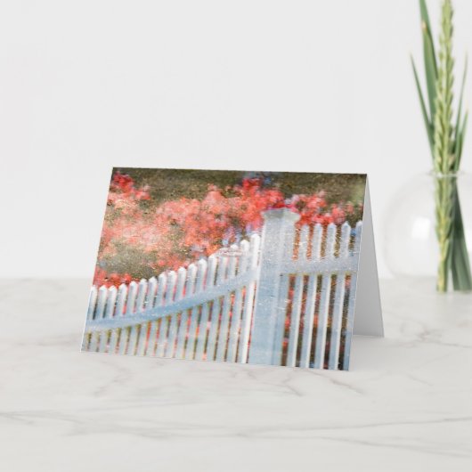 De vloeibare Lege Kaart van de Omheining van het (Voorkant)