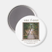 De Vloeiende Foto van het Manuscript sparen de Mag Magneet (Voorkant / Achterkant)