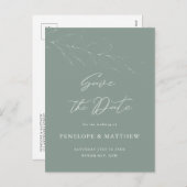 De Vloeiing van de Pagina van de Lijn sparen het B Feestdagenkaart (Voorkant / Achterkant)