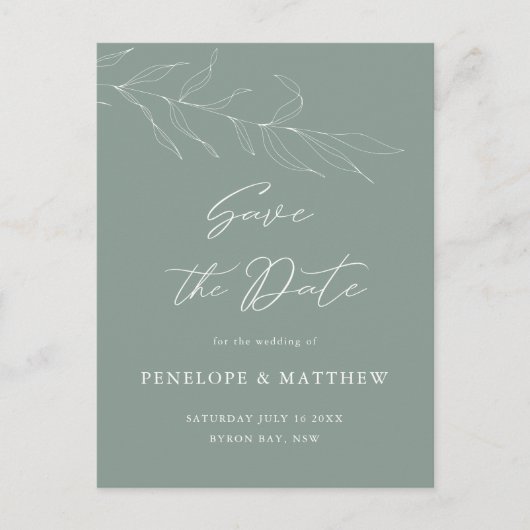 De Vloeiing van de Pagina van de Lijn sparen het B Feestdagenkaart (Voorkant)