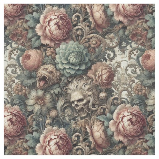 De vloek van de botanicus - Gothic Classic Tegel Stof (Close Up)