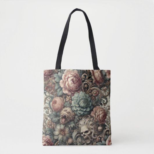 De vloek van de botanicus - gotische Victoriaans b Tote Bag (Voorkant)