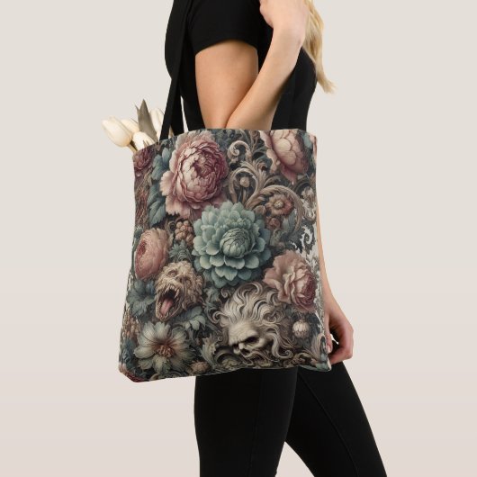De vloek van de botanicus - gotische Victoriaans b Tote Bag (Dichtbij)