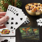 De vloek van de lastige vrouw pokerkaarten (Insitu)