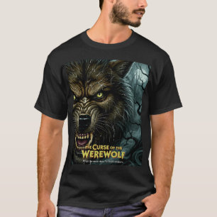De vloek van de weerwolf - Klassieke horrorfilm P T-shirt