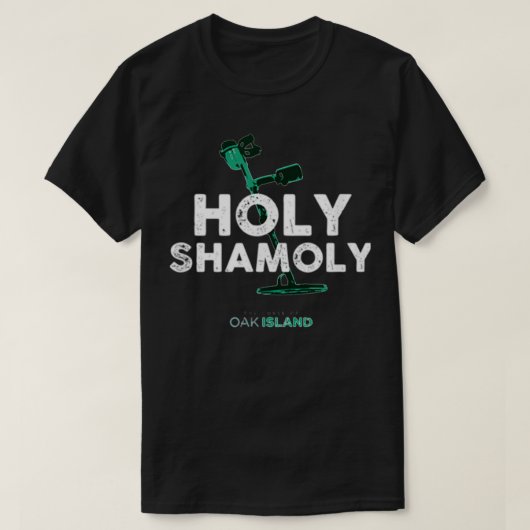 De vloek van het eiland Oak Heilige Shamoly T-shirt (Design voorkant)