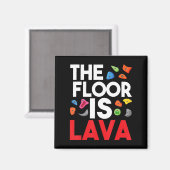 De vloer is een lava-bladerwand, klimmer magneet (Voorkant / Achterkant)