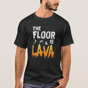 De vloer is Lava Parkour T-shirt