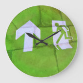 De vloer leidt de weg. grote klok (Voorkant)