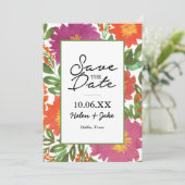 De Vloer van de waterverf sparen de Uitnodiging va (Staand voorkant)