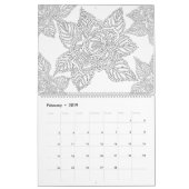 De vloeren kleuren uw eigen Persoonlijke Kleur dit Kalender (Feb 2019)