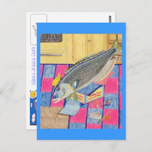 De vloerketel briefkaart (Voorkant / Achterkant)