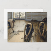 De vloerkrapers briefkaart (Voorkant / Achterkant)